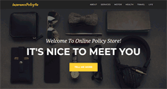 Desktop Screenshot of insurancepolicy4u.com